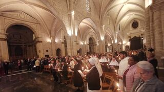 Las órdenes Religiosas llenaron la Catedral