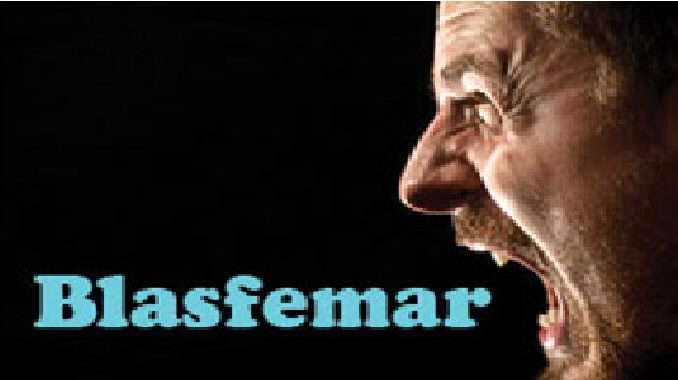 blasfemar