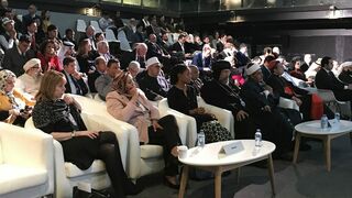 Asistentes en el Congreso de Medios de Abu Dabi