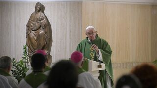 El Papa en la misa matutina en Santa Marta