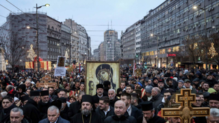 Marcha de ortodoxos contra la ley de la polémica