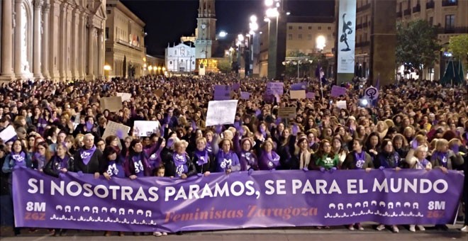 Manifestación en pro de la igualdad