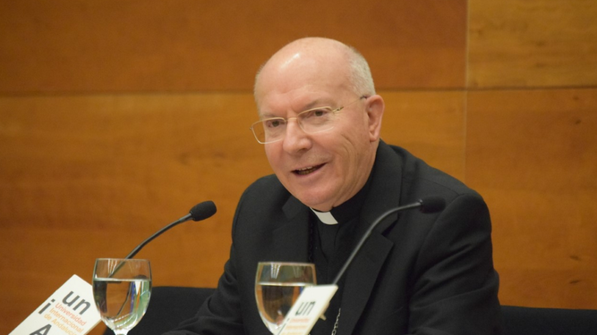 Monseñor Amadeo Rodríguez, durante el Congreso