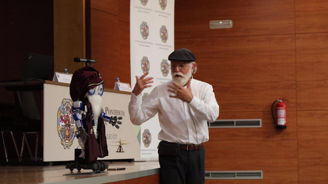 Taller 'En torno a Leonardo', en la Universidad Pontificia de Salamanca