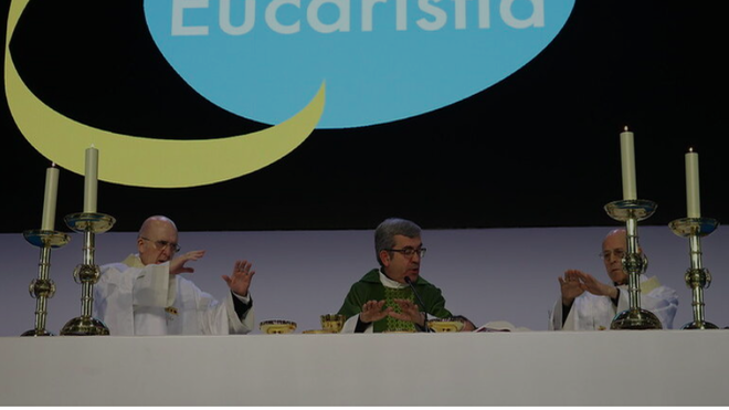 Argüello, con Osoro y Blázquez