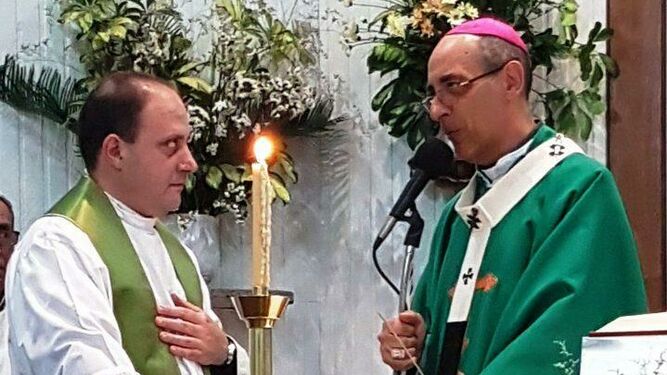 El arzobispo de La Plata en una celebración