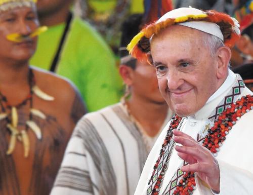 El papa de la Amazonía