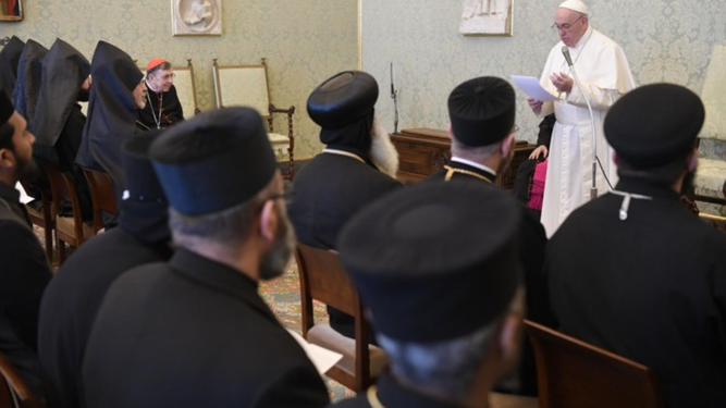 Discurso papal ante representantes de Iglesias ortodoxas orientales