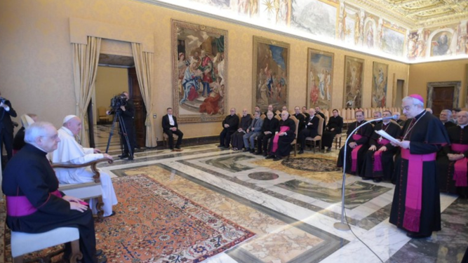 Acto en el Vaticano con el Pontificio Consejo de Textos Legislativos