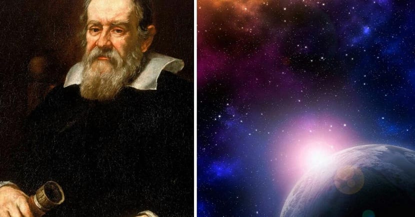 Galileo y el sol y la tierra