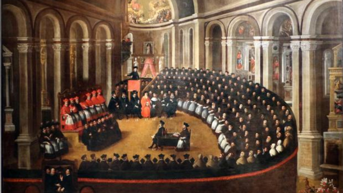 Iglesia, sociedad perfecta, Concilio de Trento