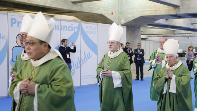 Nuncio, Omella, Osoro y Cañizares