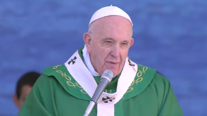 El Papa, en Bari