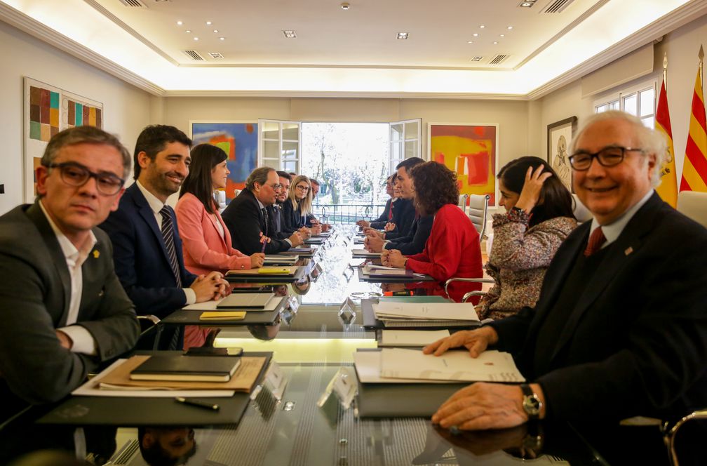 Primera reunión de la mesa de diálogo