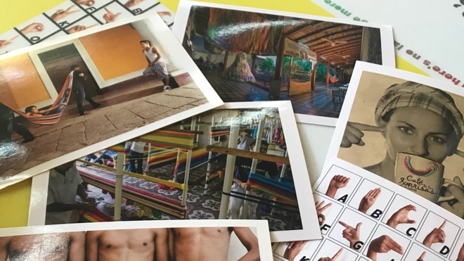 Instrucciones para signar en el café