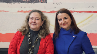 Ana del Paso y Pilar Bernal, en la UPSA