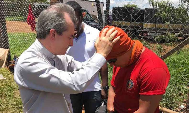 Monseñor Vicente Ferreira en Brumadinho