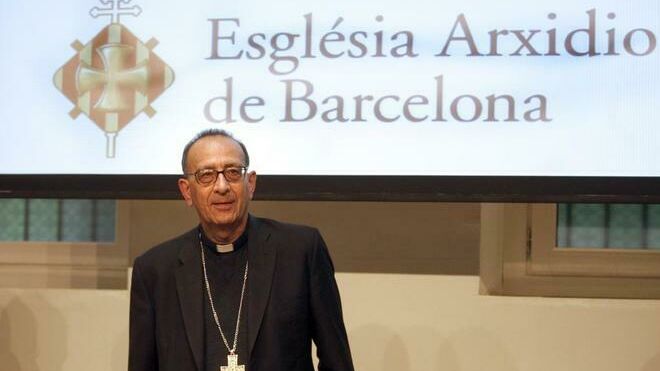 Juan José Omella, en Barcelona