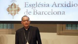 Juan José Omella, en Barcelona