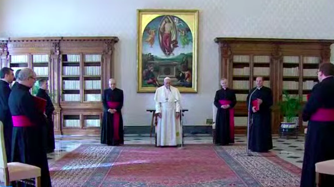 Audiencia del Papa en el Palacio Apostólico