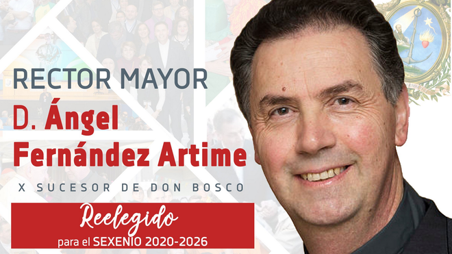 Artime, reelegido rector mayor de los salesianos