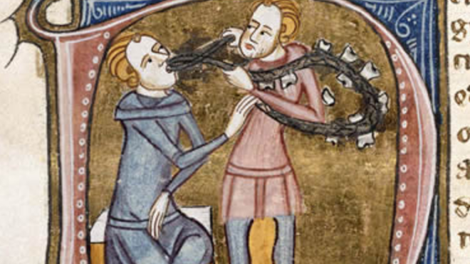 Medicina medieval. Códice miniado