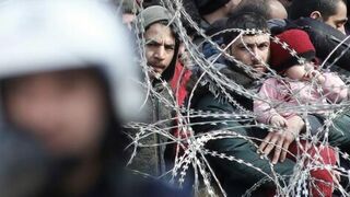 Los refugiados, tractados como animales