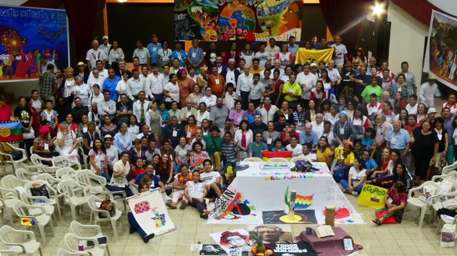 Participantes del XI Encuentro Continental de las CEBs