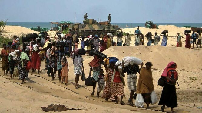 Migrantes africanos