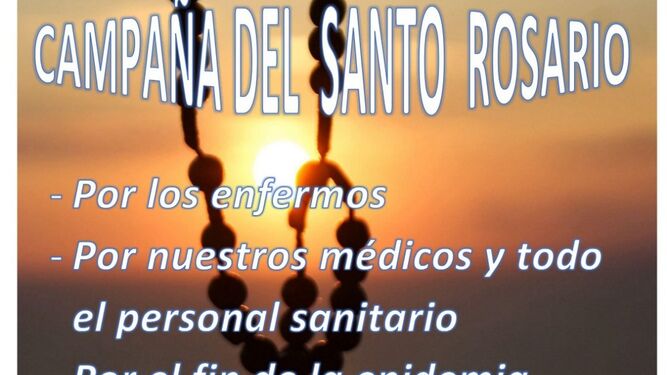 Rosario por el coronavirus en Valdemoro