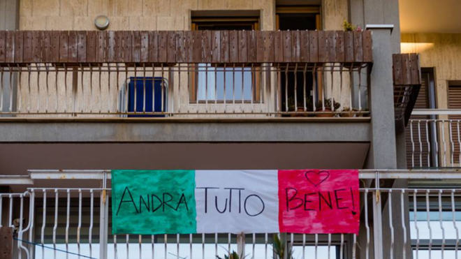 Familias encerradas en casa por el coronavirus