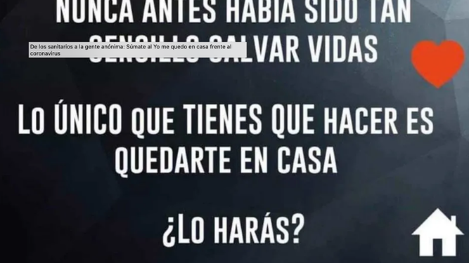 YO me quedo en casa