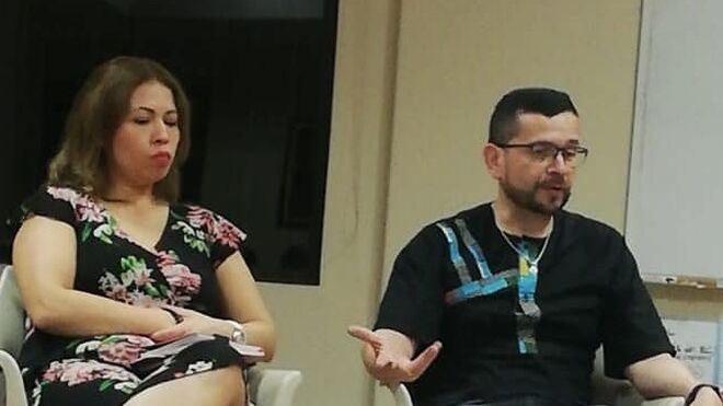 Lia Salinas y Lalo Jara