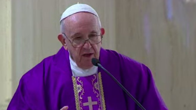 Homilía del Papa Francisco