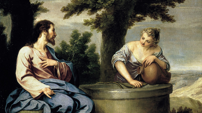 Jesús y la samaritana