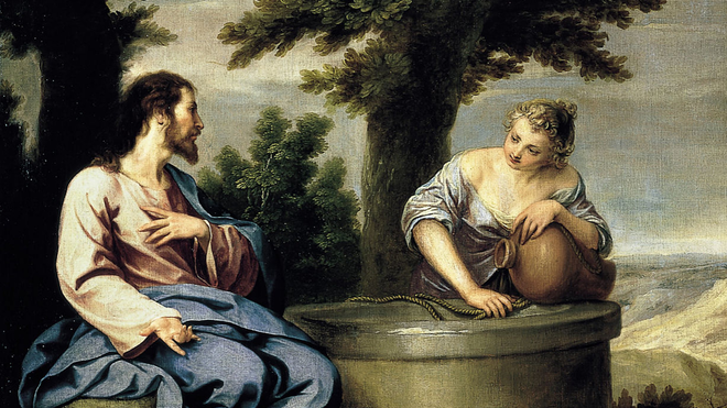 Jesús y la samaritana