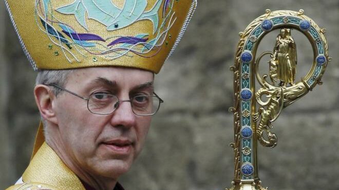 El arzobispo de Canterbury, Justin Welby