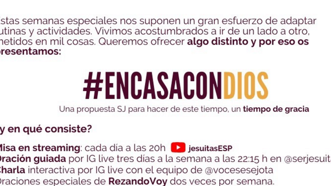 Actividades de los jesuitas durante la epidemia