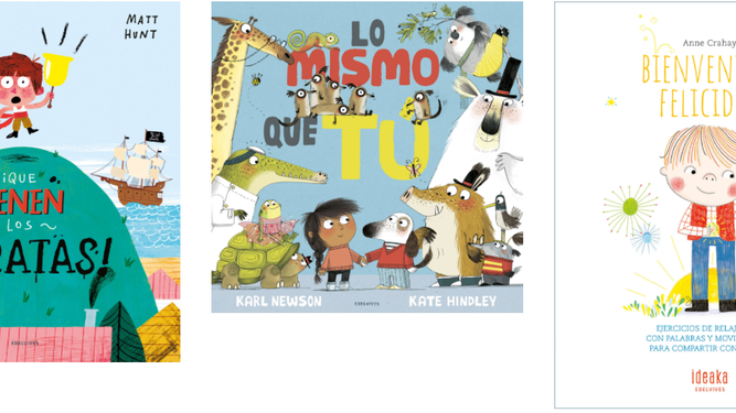Libros para reconocer y manejar emociones. Ed. Edelvives