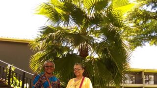 Yolanda Bocanegra Mendoza e Immaculée Maloba Lusa