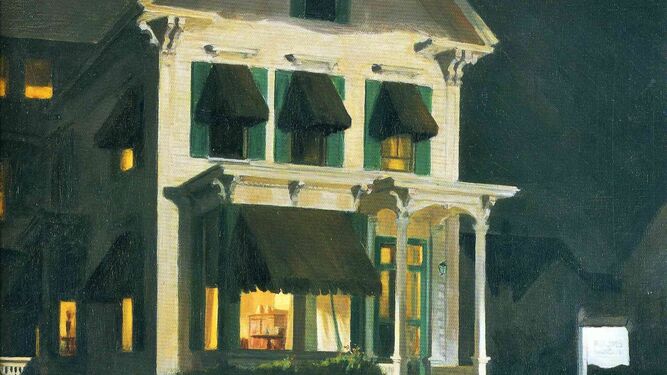"Habitaciones para turistas". E. Hopper