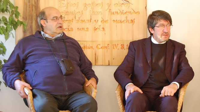 Bécares y A. del Moral, superior general de los agustinos