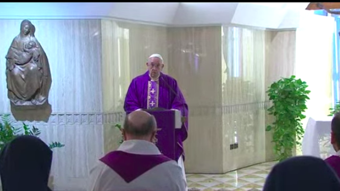 Misa del Papa en Santa Marta