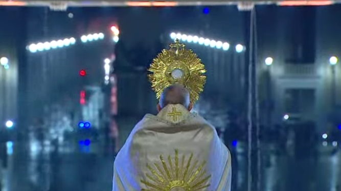 bendición del Papa