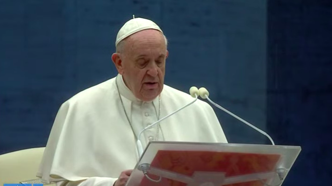 El Papa implora a Dios el fin de la pandemia
