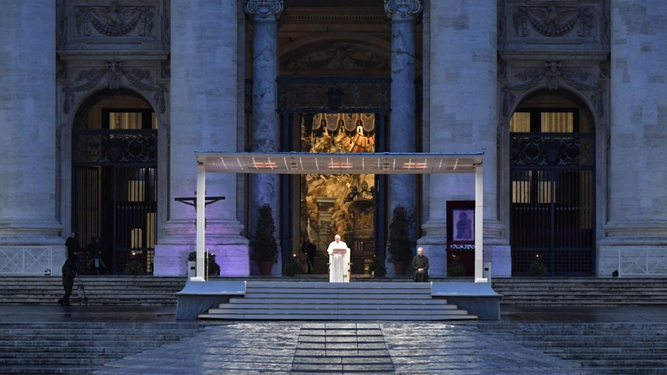 El Papa, en la plaza