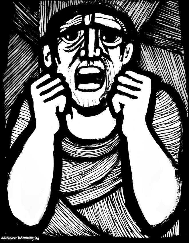 El 'grito' del coronavirus