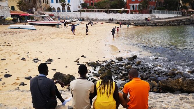Jóvenes en Senegal