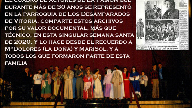 Representación de La Pasión