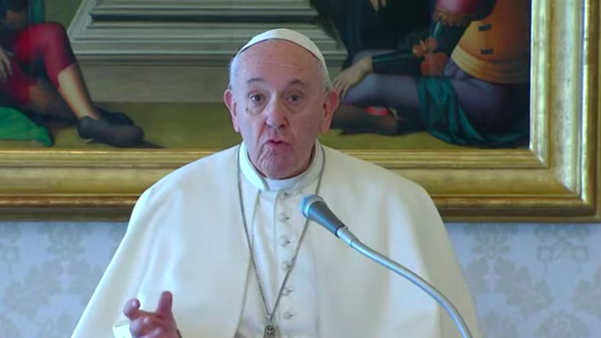 El Papa se sumó al "alto el fuego global e inmediato en todos los rincones del mundo" propulsado por Naciones Unidas